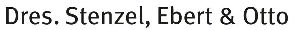 Logoschriftzug: Dres. Stenzel, Ebert & Otto